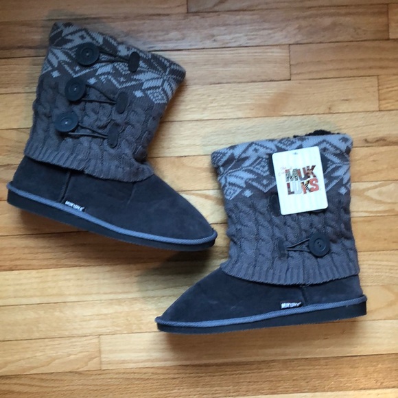 Muk Luks Shoes - Muk Luks boots. Never worn. Size 10